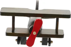 Boy Girl Vintage Helicopter Model Premium Wooden Toy Plane for Boy Girl Safe Lightweight Decorative Craft for Living Room Bedroom Study Room Creative Desktop Ornament