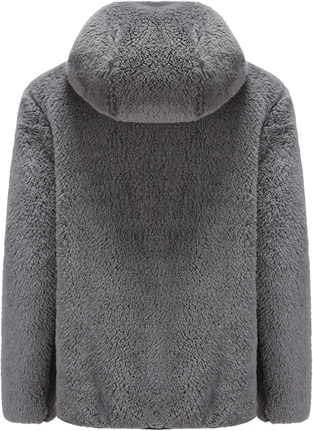 Boys Girls Soft Fleece Sherpa Full-zip Jacket
