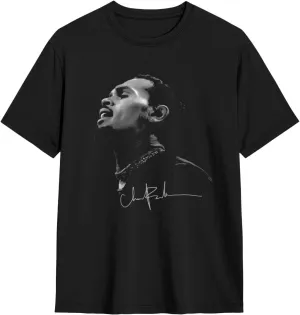 Breezy Xx 2025 Music Tour T-Shirts Noveltyfine Cotton Tops Black