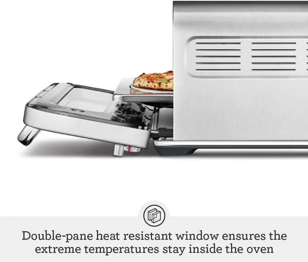 Breville Smart Oven Pizzaiolo BPZ820BTR, Black Truffle