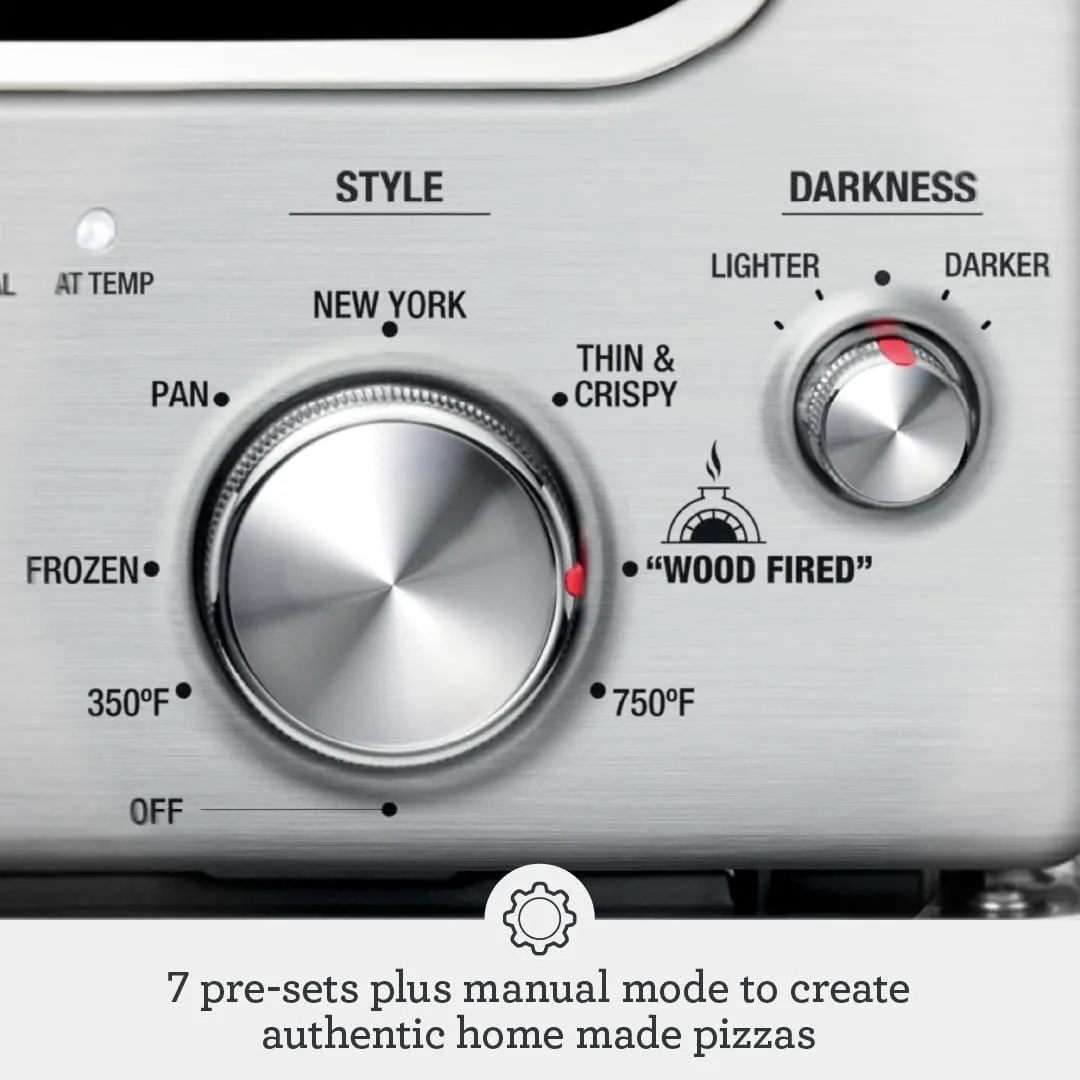 Breville Smart Oven Pizzaiolo BPZ820BTR, Black Truffle
