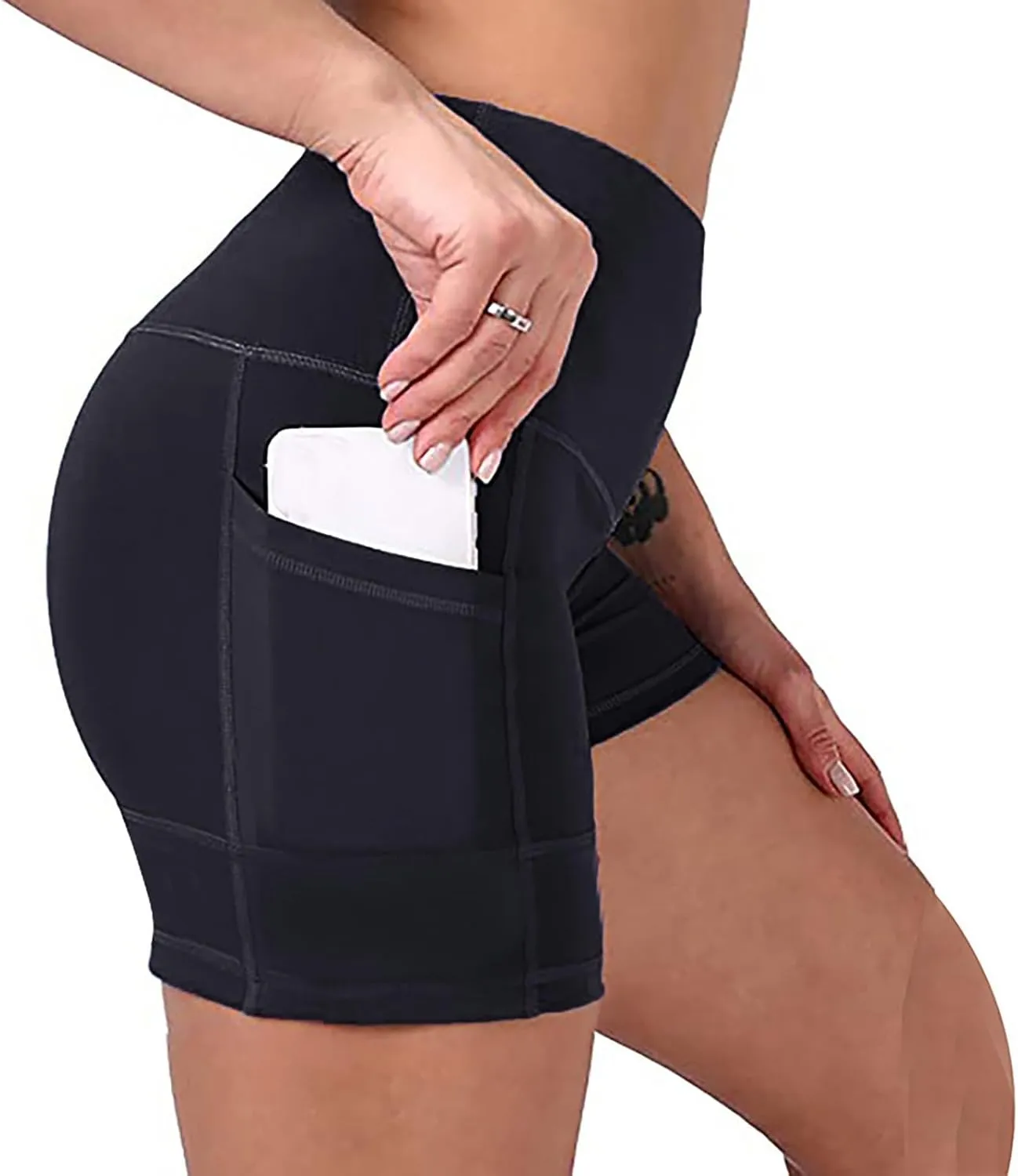 Buttery Soft Shorts Workout Yoga Shorts for Women 5 Inches Spandex High Waisted Soft Biker Shorts Women Dance