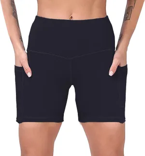 Buttery Soft Shorts Workout Yoga Shorts for Women 5 Inches Spandex High Waisted Soft Biker Shorts Women Dance