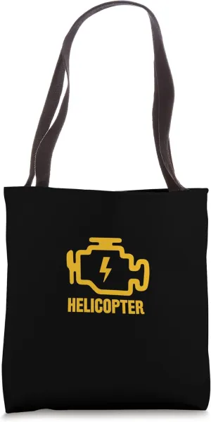 Car Mechanic Helicopter Mechanic Tote Bag