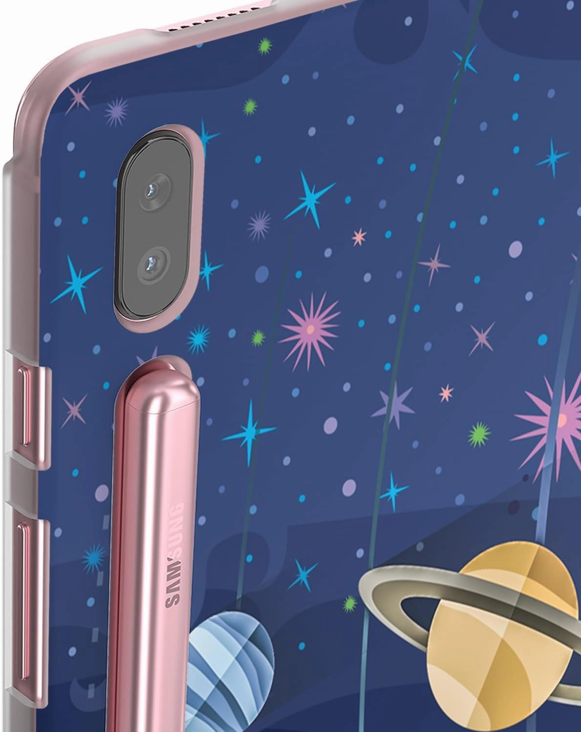 Case Compatible for Samsung Galaxy Tab S8 2022 S7 S6 Lite 2020 S5e S4 A8 A7 10.4 A 10.5 10.1 S3 9.7 S2 8.0 Cute Print System Space Solar Pattern Magnetic Stand Universe Closure Planets Design