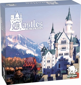 Castles of Mad King Ludwig 2nd Edition - Beautiful Award-Winning Family Strategy Board Game for Families, Adults, Kids - from The Creators of One Night Ultimate Werewolf - Build Neuschwanstein Castle