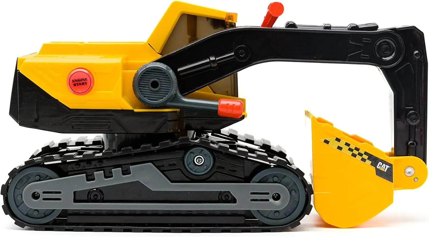 CAT Construction Toys, 11.5" Power Haulers 2.0 Excavator, Lights and Sounds, Ages 3 and up