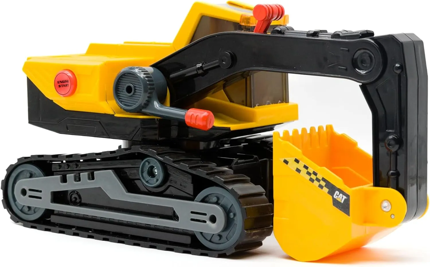 CAT Construction Toys, 11.5" Power Haulers 2.0 Excavator, Lights and Sounds, Ages 3 and up