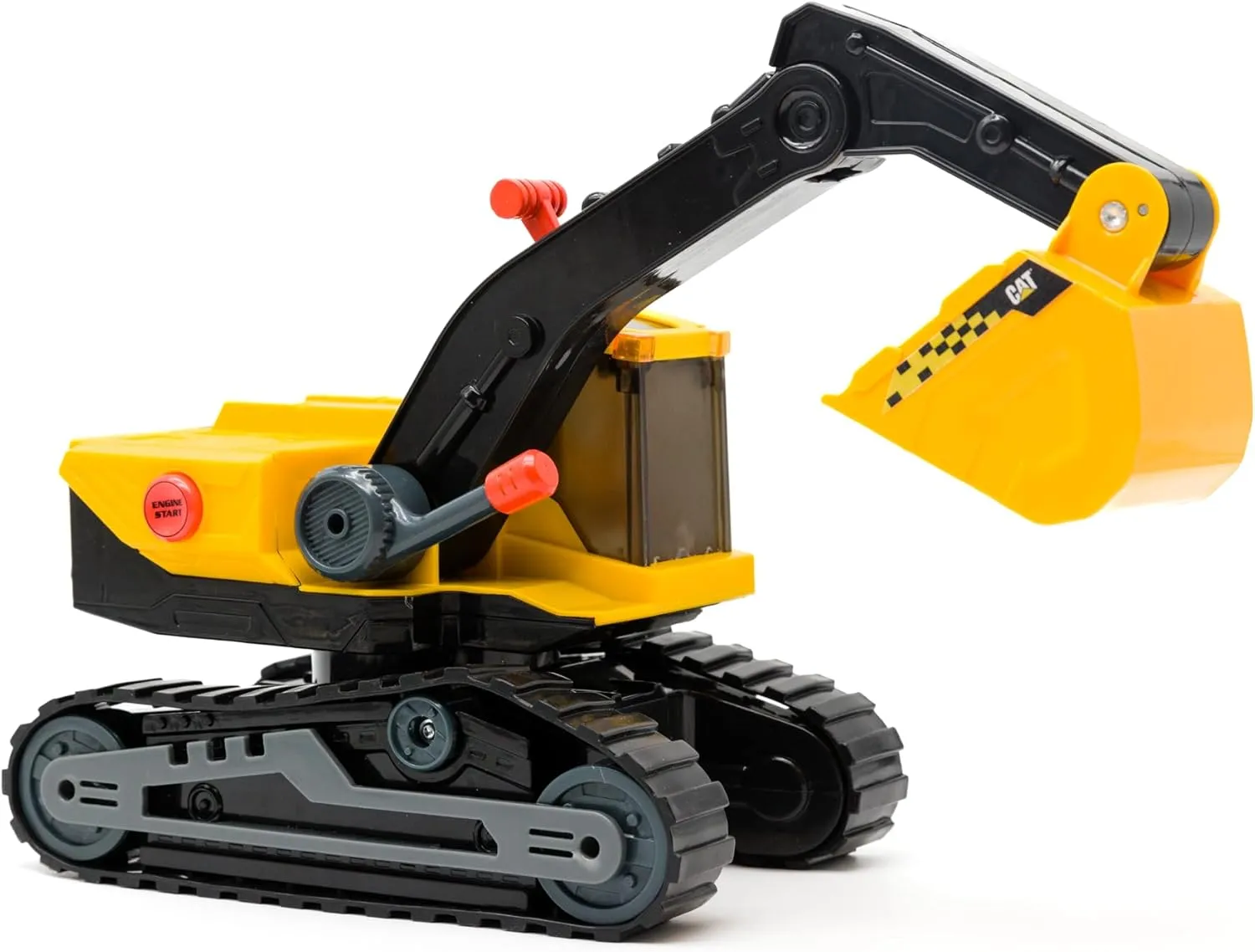 CAT Construction Toys, 11.5" Power Haulers 2.0 Excavator, Lights and Sounds, Ages 3 and up