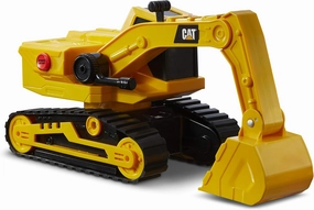 CAT Construction Toys, Power Haulers Excavator, Yellow Construction Vehicle with Motion Drive Technology and Lights & Sounds, for Kids and Toddlers Ages 3 