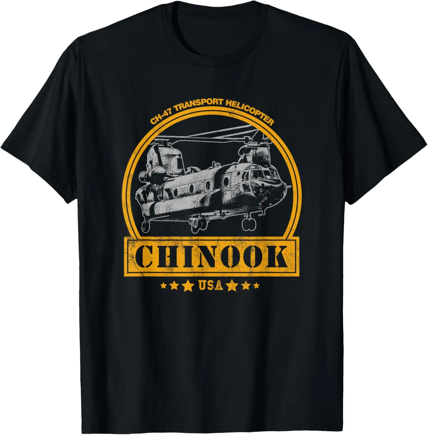 CH-47 Chinook Helicopter T-Shirt
