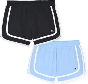 Champion Girls Heritage Foldover Mesh Running Basketball Short 2.75 Inch Inseam
