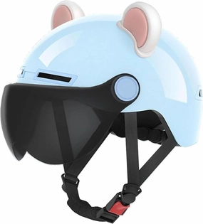 Children ATV Open Face Vespa Helmet DOT Approved, Four Seasons Boys Girls Electric Moped Helmet, Low Profile Youth Kids Street Scooter Cruiser Moped ATV Jet Helmet