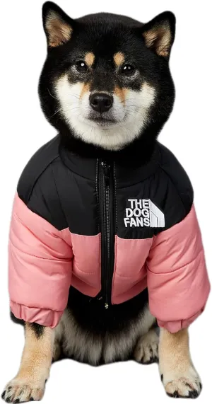 ChoChoCho Cozy Dog Coat - Stylish Dog Jacket for Cold Weather, Snow & Winter - Cats, Puppies to Large (5XL, Pink)