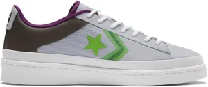 Converse Unisex Pro Leather Ox Miami Vibes Gravel/Black/Bold Wasabi 70758C (us_Footwear_Size_System, Adult, Men, Numeric, Medium, Numeric_9)