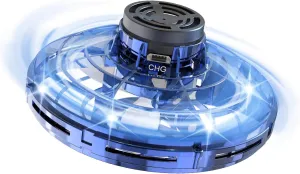 Cool Kids Light Up Toys,FLYNOVA Hand Operated UFO Drones,Mini Flying Orb with Lights,Hover Boomerang Spinner,Xmas Birthday Gifts for Adult Teen,Indoor Outdoor Stocking Stuffers with Family Friends