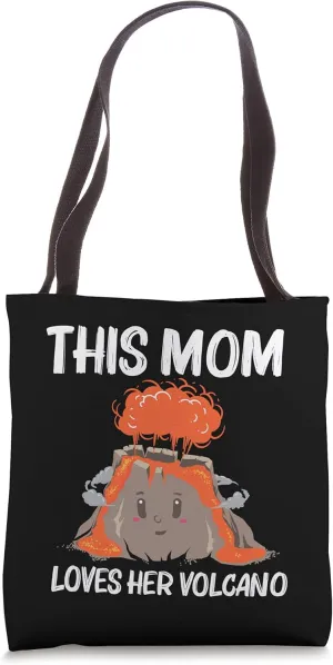 Cool Volcano Gift For Mom Mother Lava Magma Eruption Geology Tote Bag