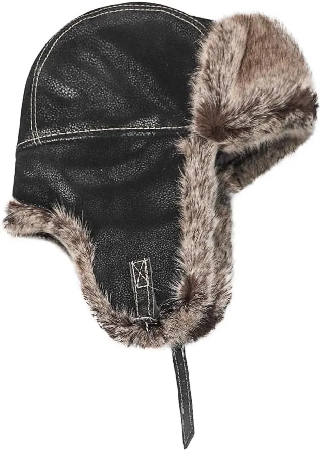 Cool Winter Aviator Hat Men Trapper Hat Women Russia Hat Eskimo Earflap Ushanka Skiing Pilot Hooded Trooper Hat