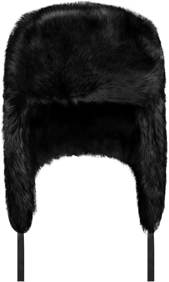 Cool Winter Aviator Hat Men Trapper Hat Women Russia Hat Eskimo Earflap Ushanka Skiing Pilot Hooded Trooper Hat