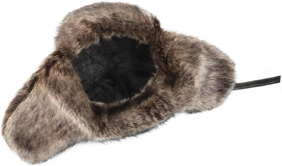 Cool Winter Aviator Hat Men Trapper Hat Women Russia Hat Eskimo Earflap Ushanka Skiing Pilot Hooded Trooper Hat