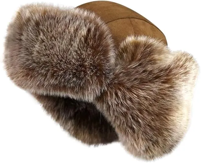 Cool Winter Aviator Hat Men Trapper Hat Women Russia Hat Eskimo Earflap Ushanka Skiing Pilot Hooded Trooper Hat