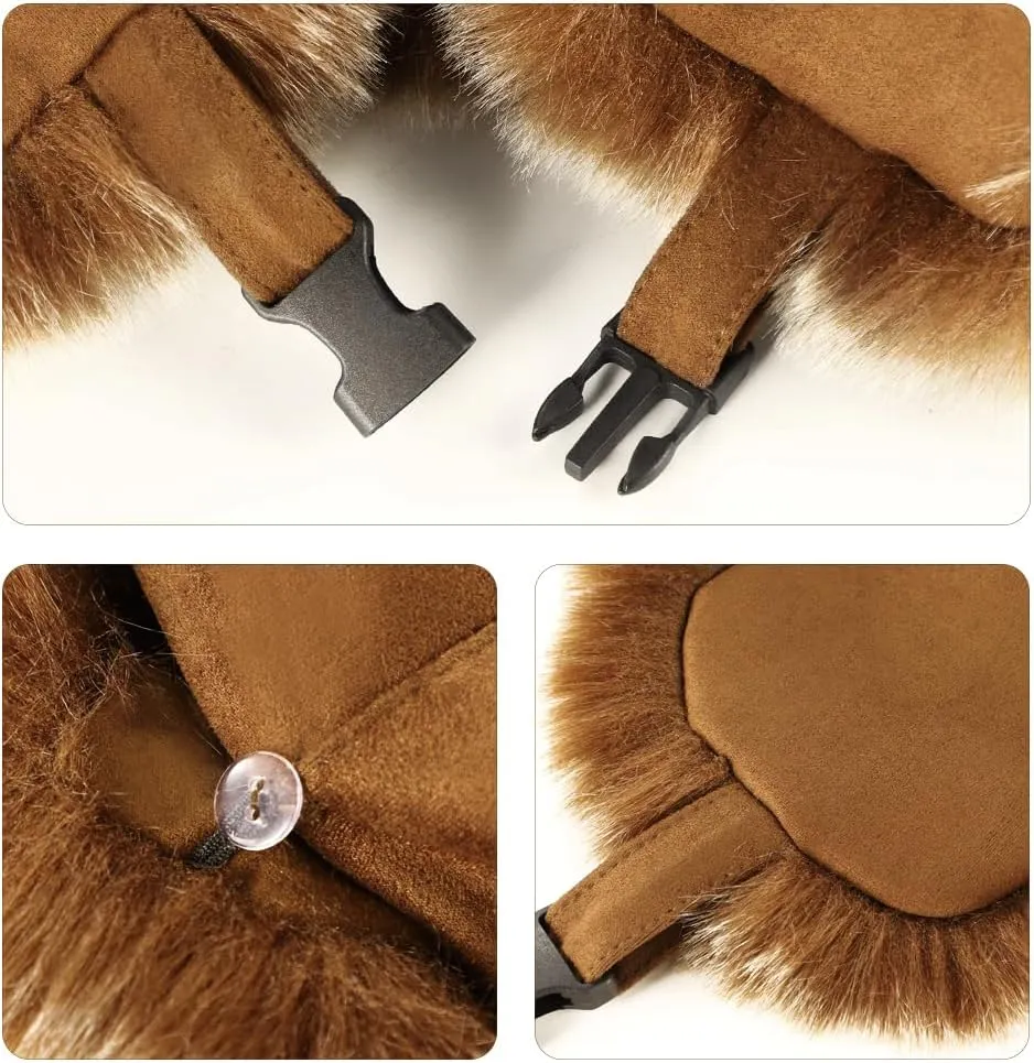 Cool Winter Aviator Hat Men Trapper Hat Women Russia Hat Eskimo Earflap Ushanka Skiing Pilot Hooded Trooper Hat