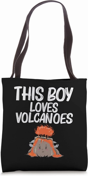 Cool Volcano Gift For Boys Kids Lava Magma Eruption Geology Tote Bag