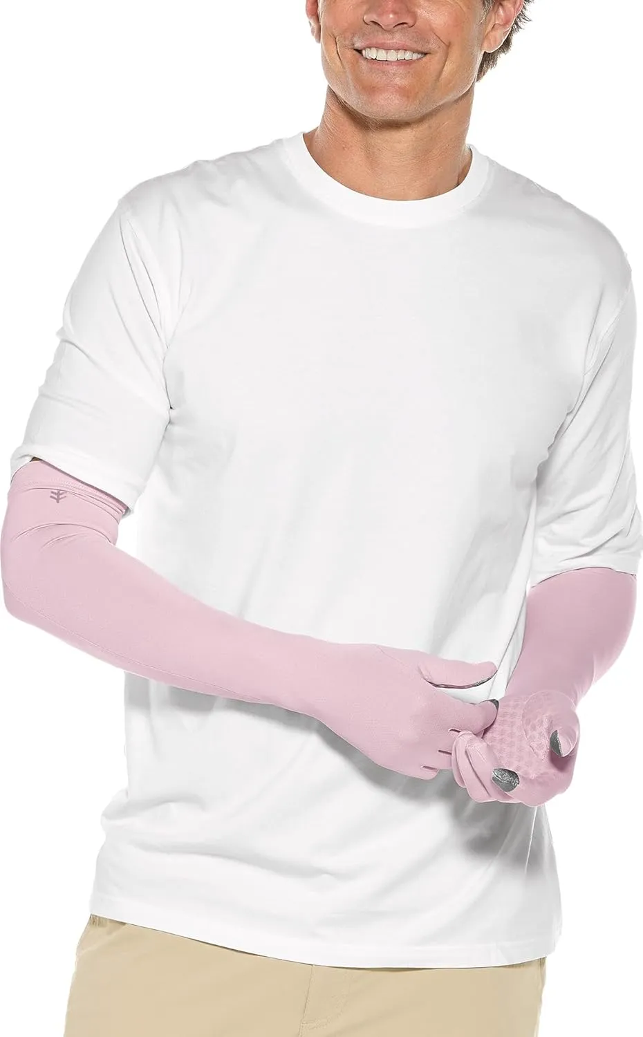 Coolibar UPF 50  Men's Women's Culebra UV Long Sun Gloves - Sun Protective