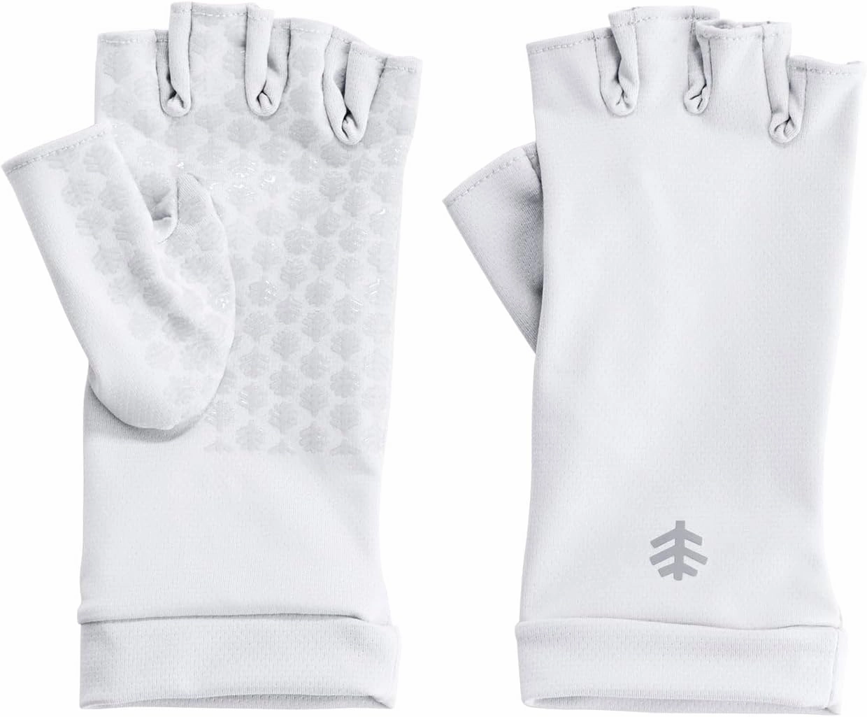 Coolibar UPF 50  Men's Women's Ouray UV Fingerless Sun Gloves - Sun Protective
