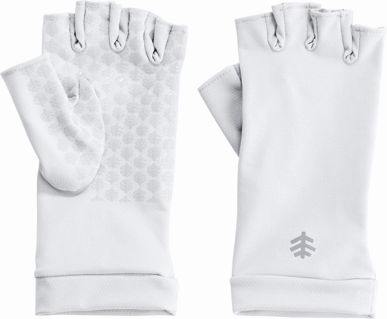 Coolibar UPF 50  Men's Women's Ouray UV Fingerless Sun Gloves - Sun Protective
