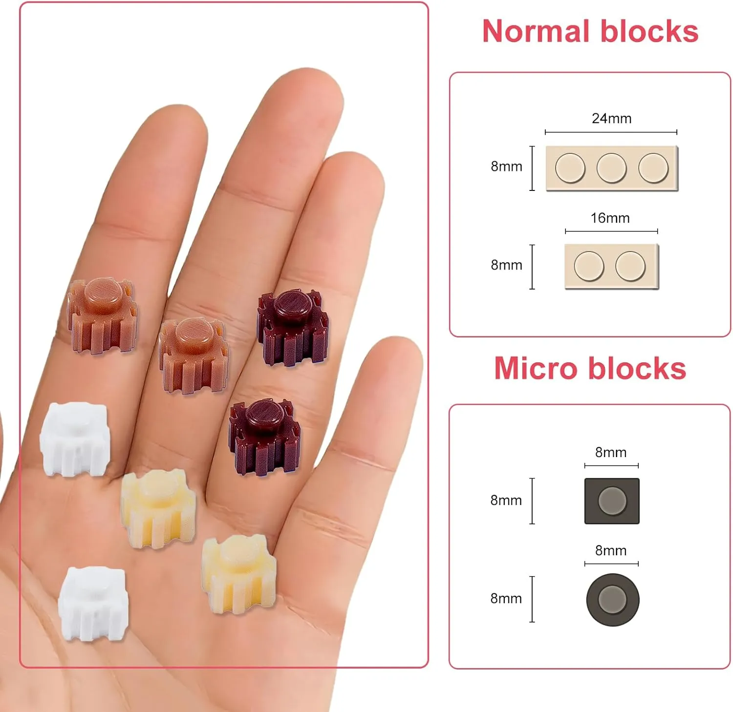 Corgi and Food Mini Bricks Building Kit - A Must-Have 3D Toy Model for Dog Lovers for Adult, Kid Educational Building Particle Building Blocks Toy Kit, Boys Girls Toys and Gifts(4800pcs)