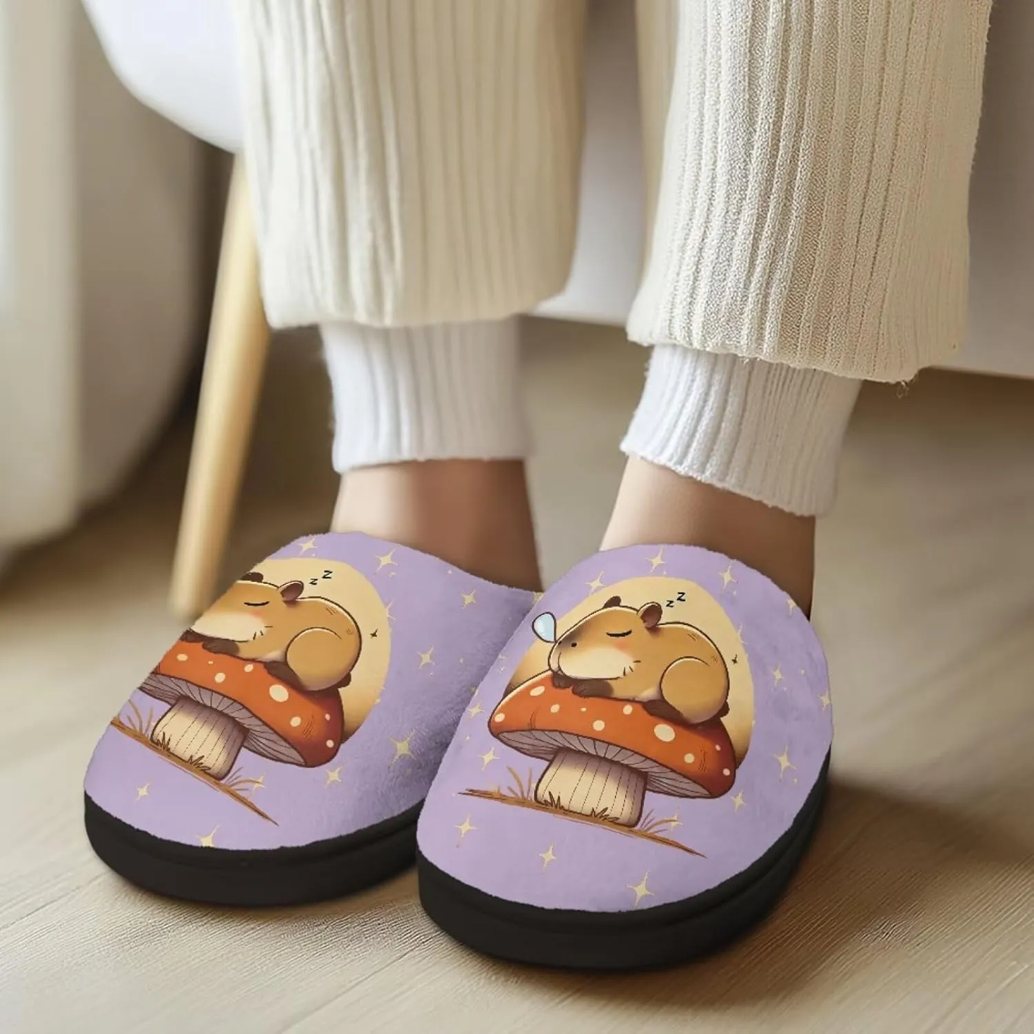 Cosy Slippers Soft Comfortabale Slippers with Non-Slip Sole for Women Men House Shoes Indoor Bedroom Shoes