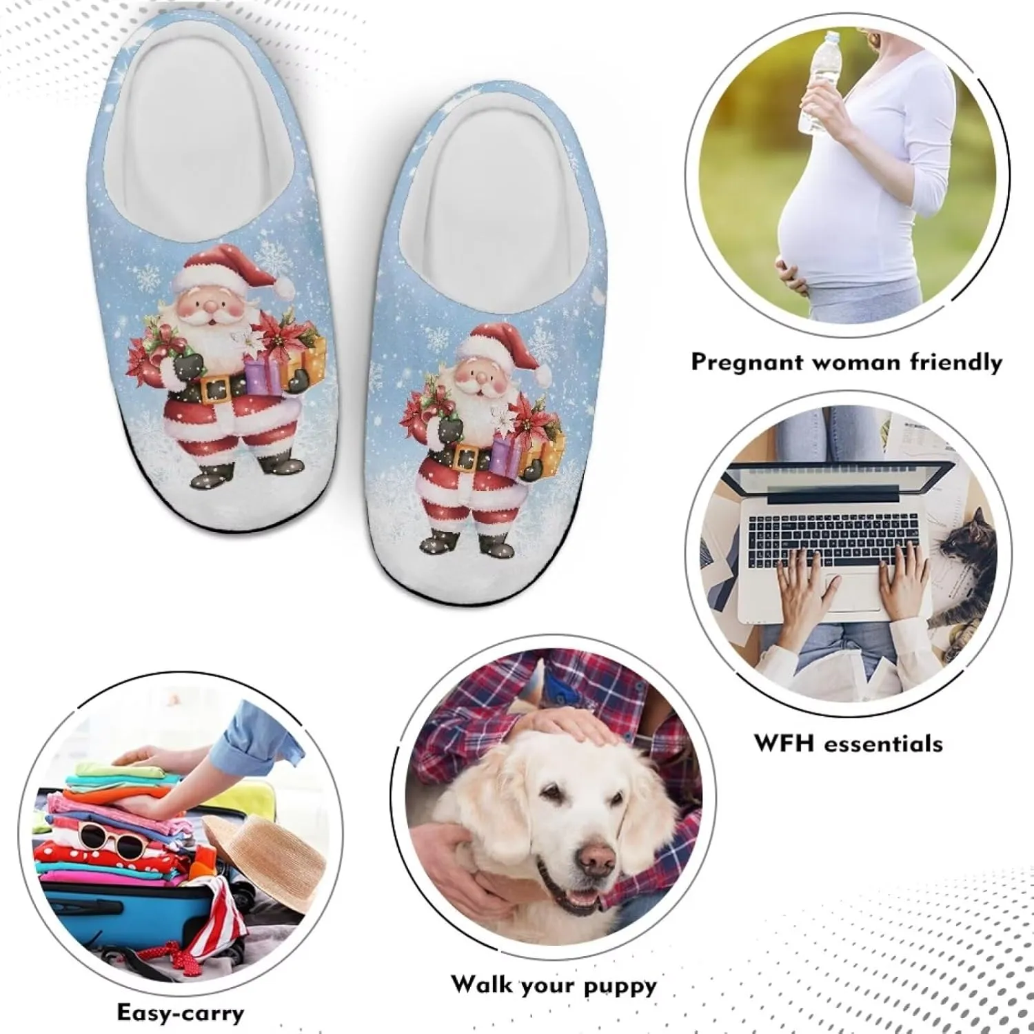 Cosy Slippers Soft Comfortabale Slippers with Non-Slip Sole for Women Men House Shoes Indoor Bedroom Shoes