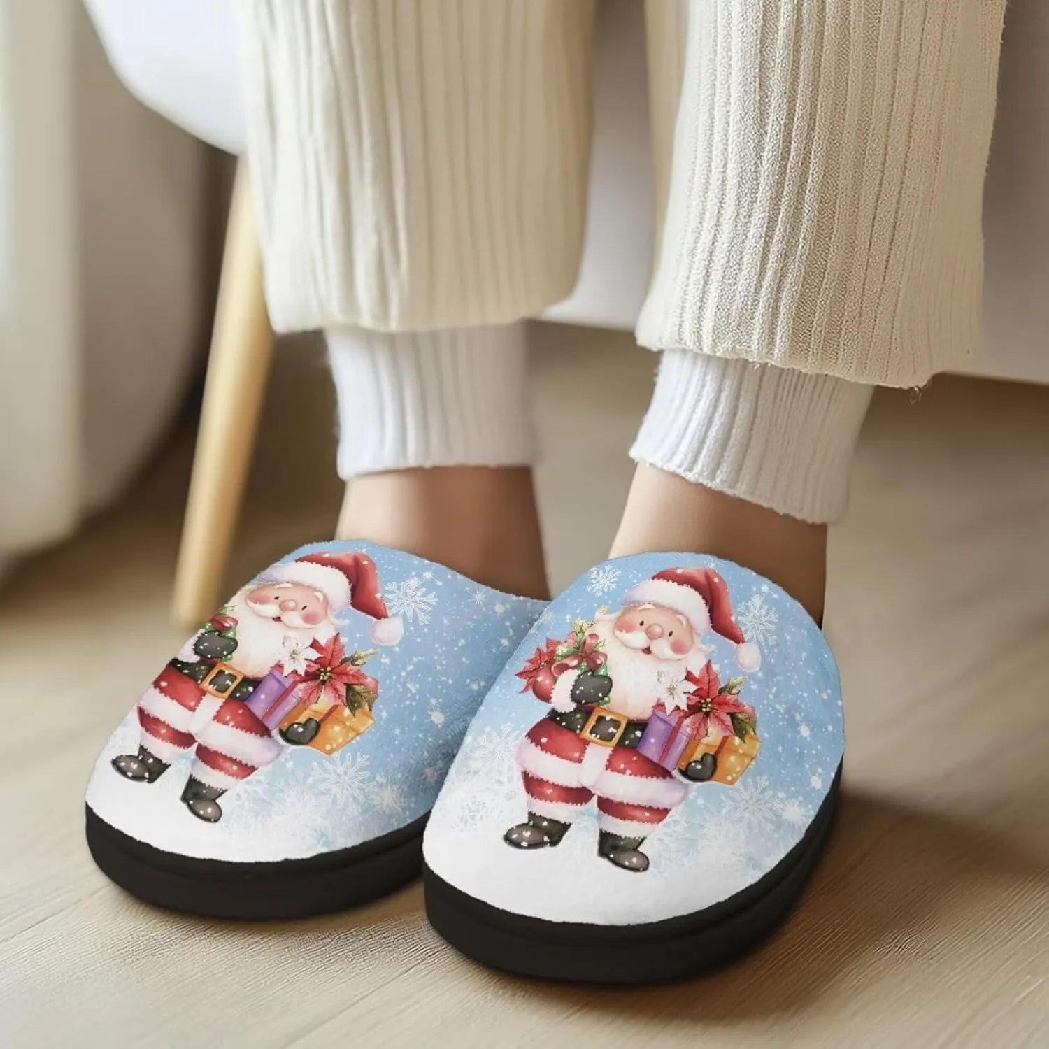 Cosy Slippers Soft Comfortabale Slippers with Non-Slip Sole for Women Men House Shoes Indoor Bedroom Shoes