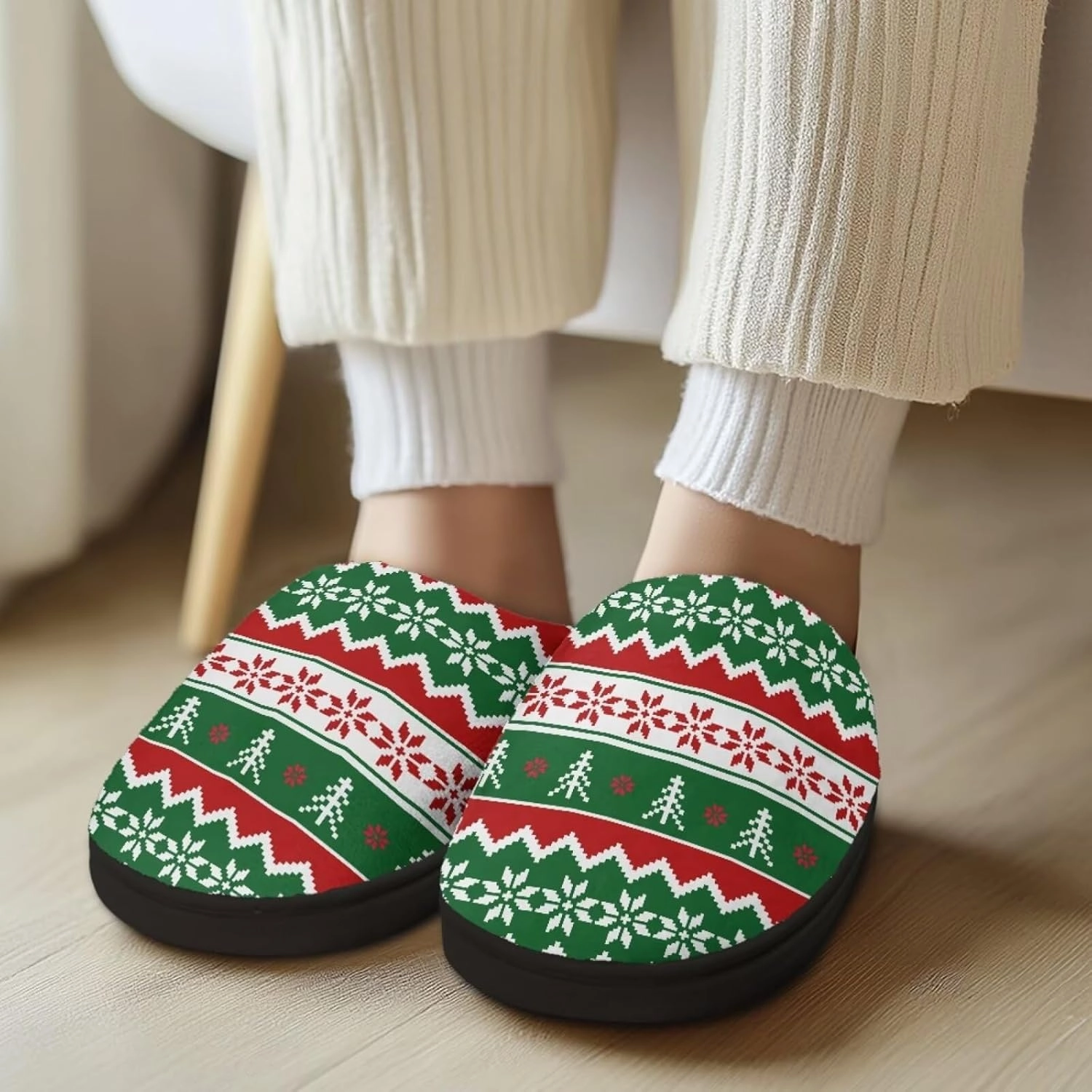 Cosy Slippers Soft Comfortabale Slippers with Non-Slip Sole for Women Men House Shoes Indoor Bedroom Shoes