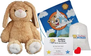 Create Your Own Flopsy The Bunny, a Beary Fun Friend (16" Plush Kit) DIY Stuffed Animal w/Cute Backpack