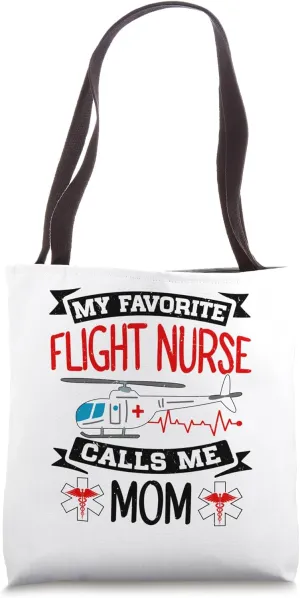Critical Care Nurse Helicopter Nursing Flight Nurse Tote Bag