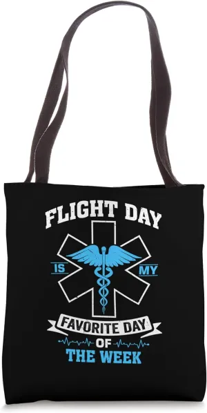 Critical Care Nurse Helicopter Nursing Flight Nurse Tote Bag