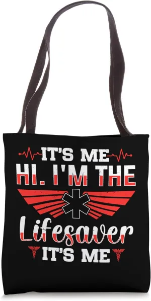 Critical Care Nurse Helicopter Nursing Flight Nurse Tote Bag