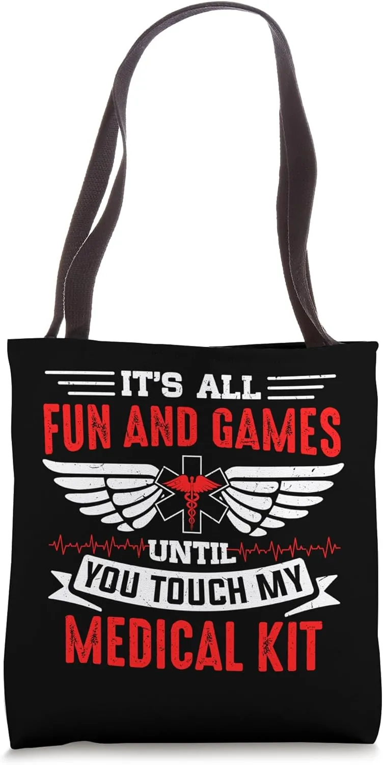 Critical Care Nurse Helicopter Nursing Flight Nurse Tote Bag
