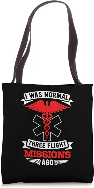 Critical Care Nurse Helicopter Nursing Flight Nurse Tote Bag