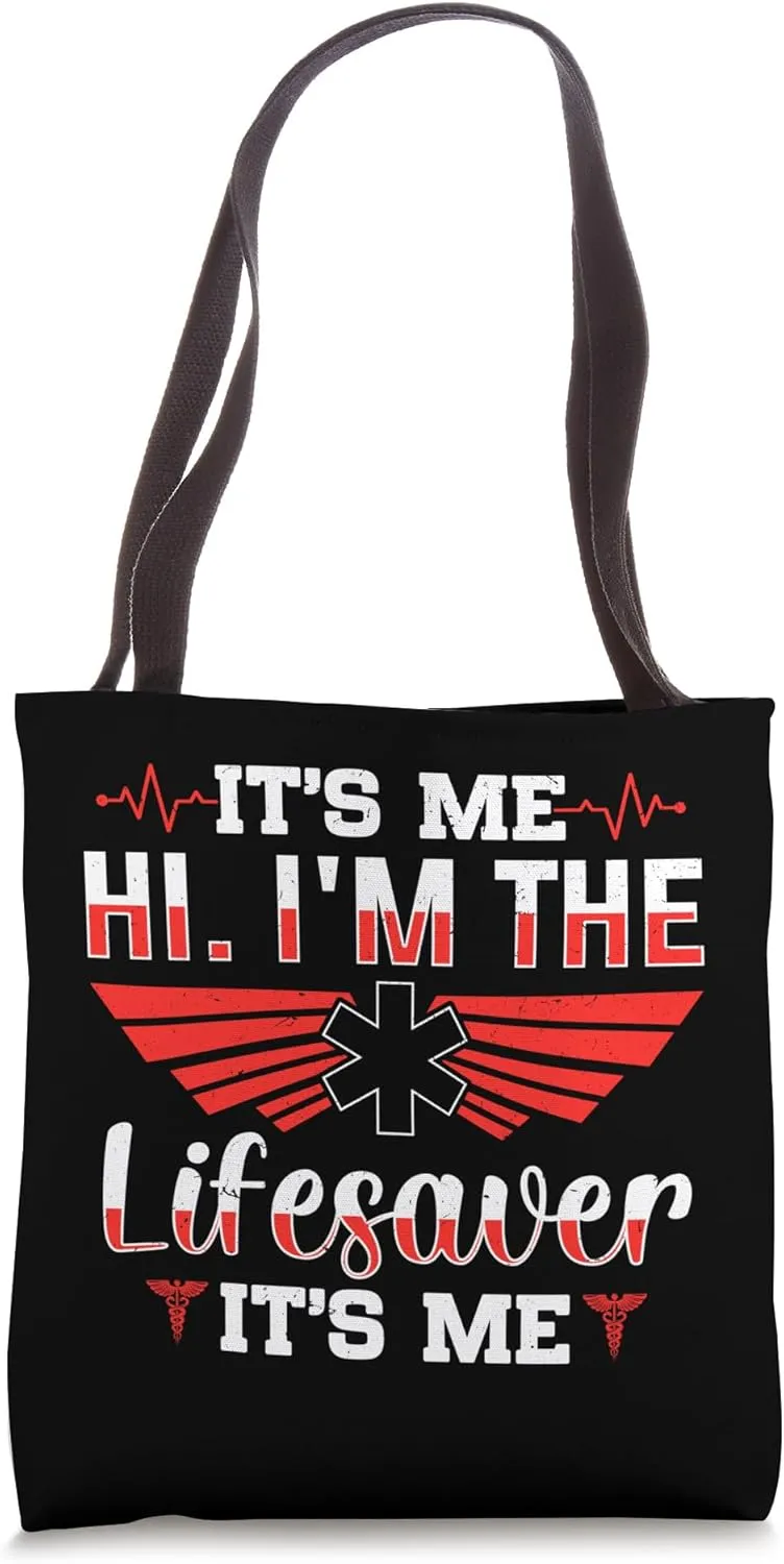 Critical Care Nurse Helicopter Nursing Flight Nurse Tote Bag