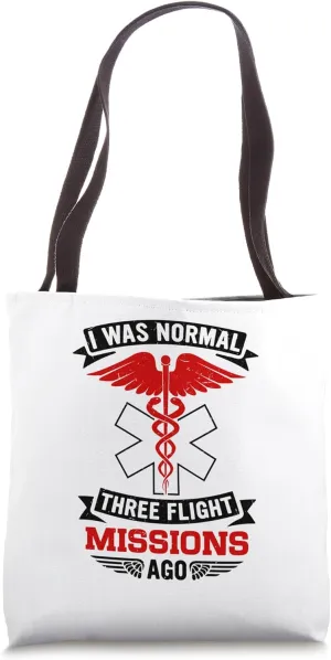 Critical Care Nurse Helicopter Nursing Flight Nurse Tote Bag