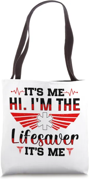 Critical Care Nurse Helicopter Nursing Flight Nurse Tote Bag