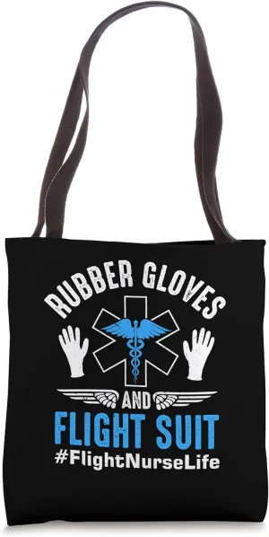 Critical Care Nurse Helicopter Nursing Flight Nurse Tote Bag