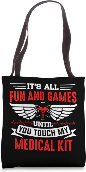 Critical Care Nurse Helicopter Nursing Flight Nurse Tote Bag