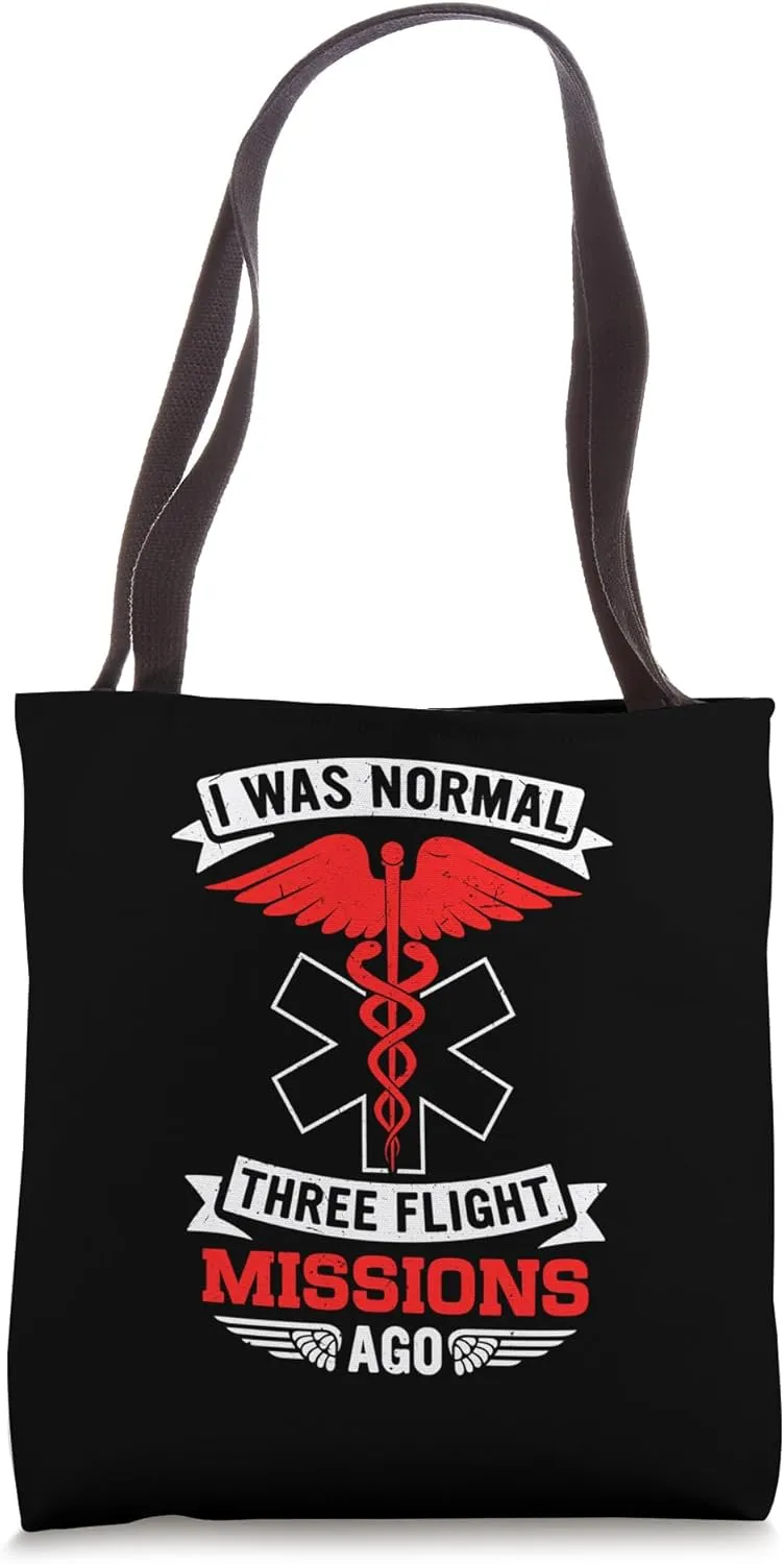 Critical Care Nurse Helicopter Nursing Flight Nurse Tote Bag