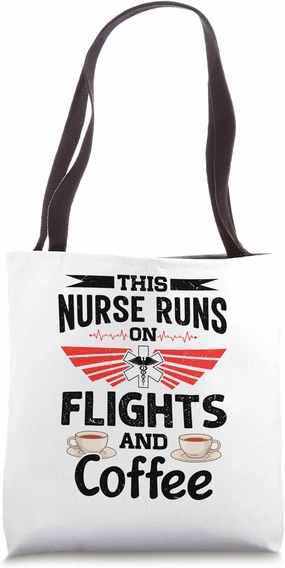Critical Care Nurse Helicopter Nursing Flight Nurse Tote Bag