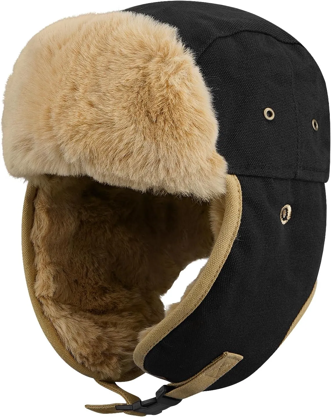 Croogo Winter Trapper Hats - Warm Ushanka Russian Ski Hats with Ear Flap