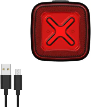 Cubelite III Smart Bike Tail Light,Brake Sensing Rear Lights,Waterproof,USB-C Rechargeable,Ultra Bright LED Warning Back Lights